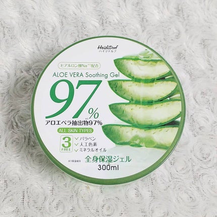 ハイジドルフ ハイジドルフジェル アロエのクチコミ「【 ハイジドルフ アロエベラ スージングジェル 】
マイルドでさっぱりした使い心地で落ち着き.....」(2枚目)