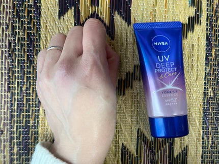 ニベアUV ディープ プロテクト&ケア トーンアップ エッセンス/ニベア/日焼け止めローションを使ったクチコミ(4枚目)