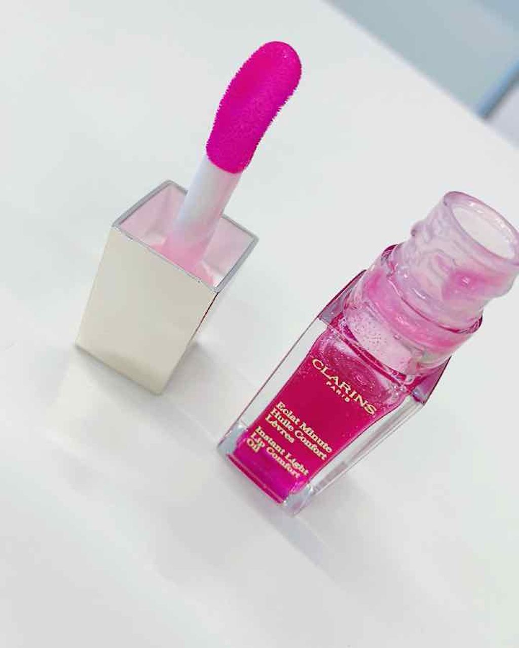 コンフォート リップオイル /CLARINS/リップグロスを使ったクチコミ(2枚目)