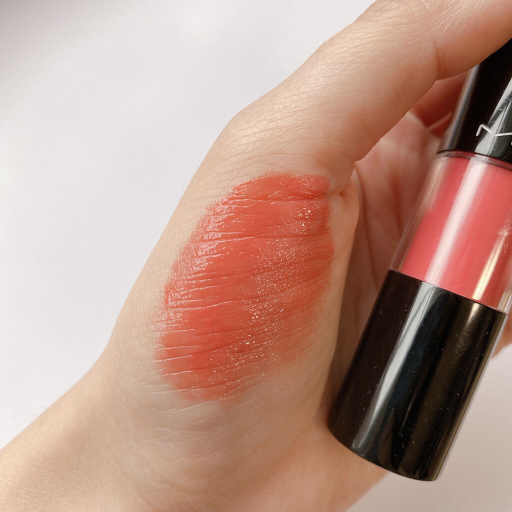 バーシーカラーバーニッシュ クリームリップステイン/M・A・C/リップグロスを使ったクチコミ（2枚目）