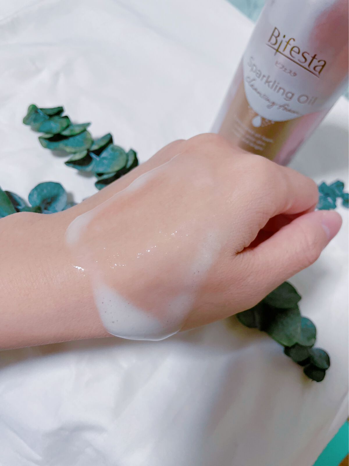 シュワとろオイル泡クレンジング/ビフェスタ/オイルクレンジングを使ったクチコミ（3枚目）