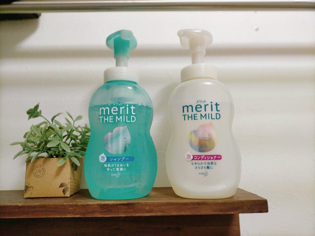 ザマイルド/メリット/市販シャンプーを使ったクチコミ（1枚目）