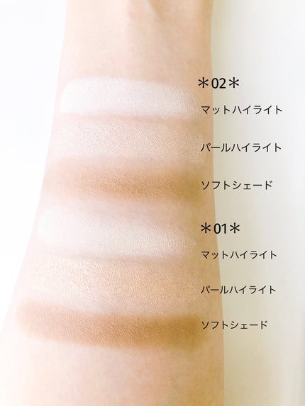 ハイライトシェーディングパレット/TIMAGE/パウダーハイライトを使ったクチコミ(5枚目)