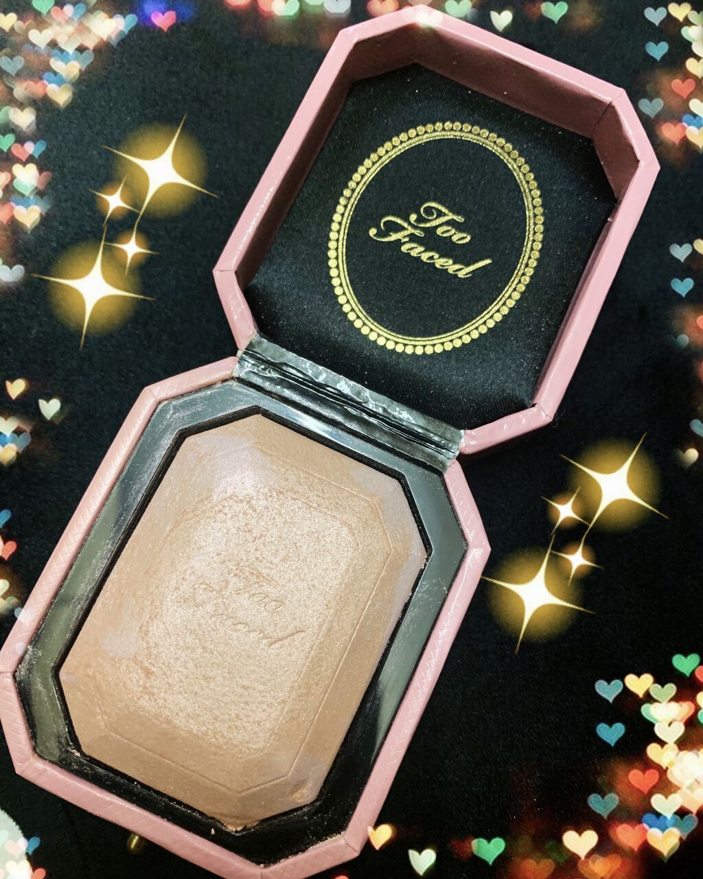 ダイヤモンドライト マルチユース ハイライター/Too Faced/パウダーハイライトを使ったクチコミ（3枚目）