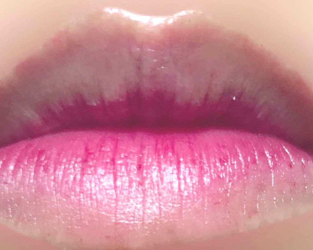 ディアダーリン ウォータージェルティント （アイスティント）/ETUDE/口紅を使ったクチコミ（2枚目）