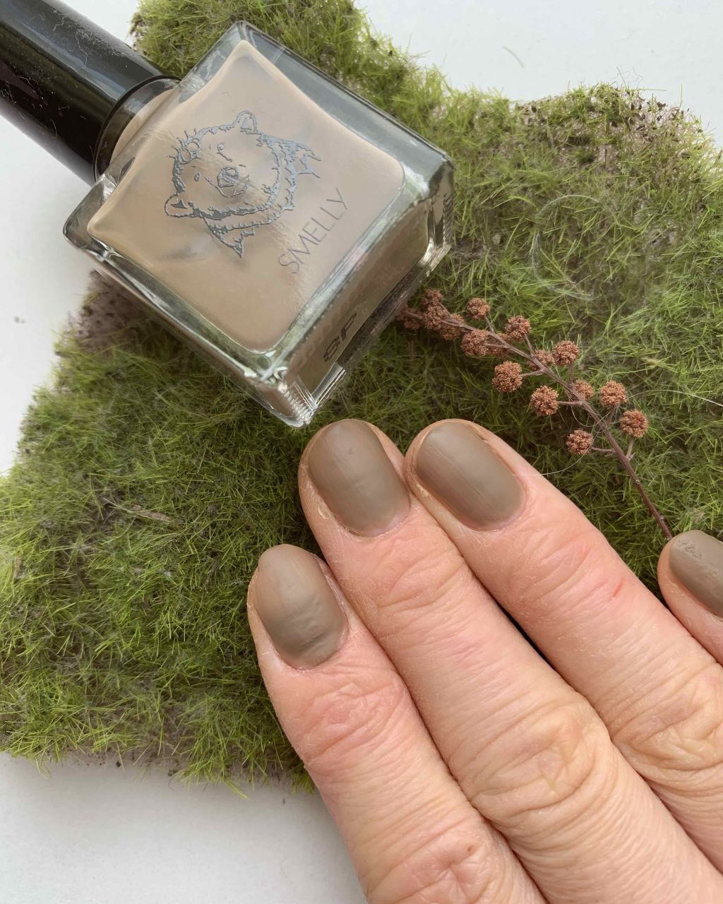 マットマニキュア/SMELLY/マニキュアを使ったクチコミ（1枚目）