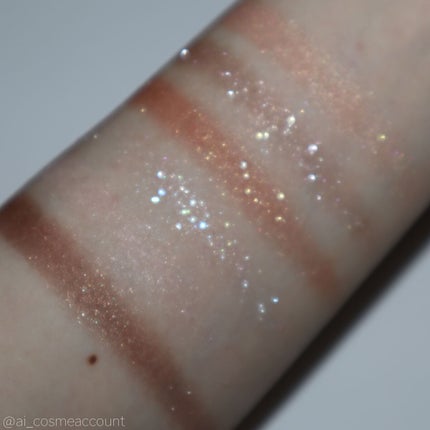 オーラクリエイション #myfavbrown 009 あんず&クリーミィブラウン/BLEND BERRY/アイシャドウパレットを使ったクチコミ(3枚目)