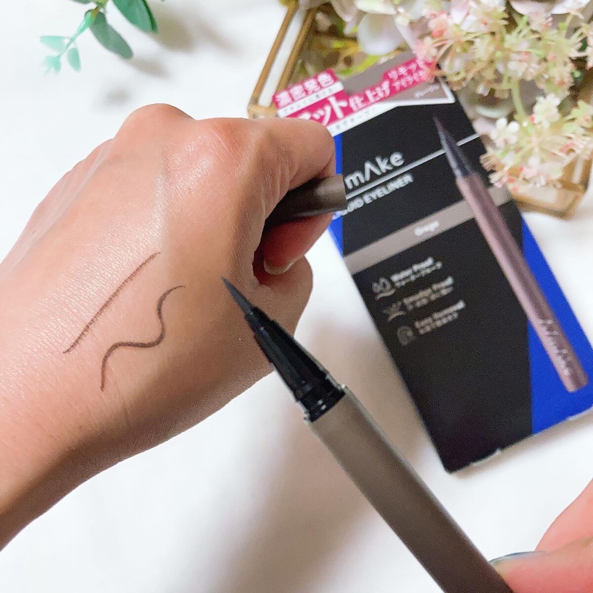 エーメイク グリッタースティック/A/mAke/グリッターを使ったクチコミ（3枚目）