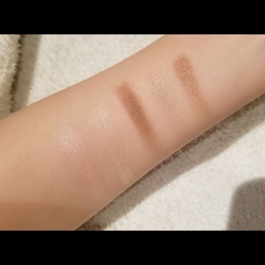 クチュール クルール パレット 14 ロージィ コントゥーリング/YVES SAINT LAURENT BEAUTE/パウダーアイシャドウを使ったクチコミ（3枚目）