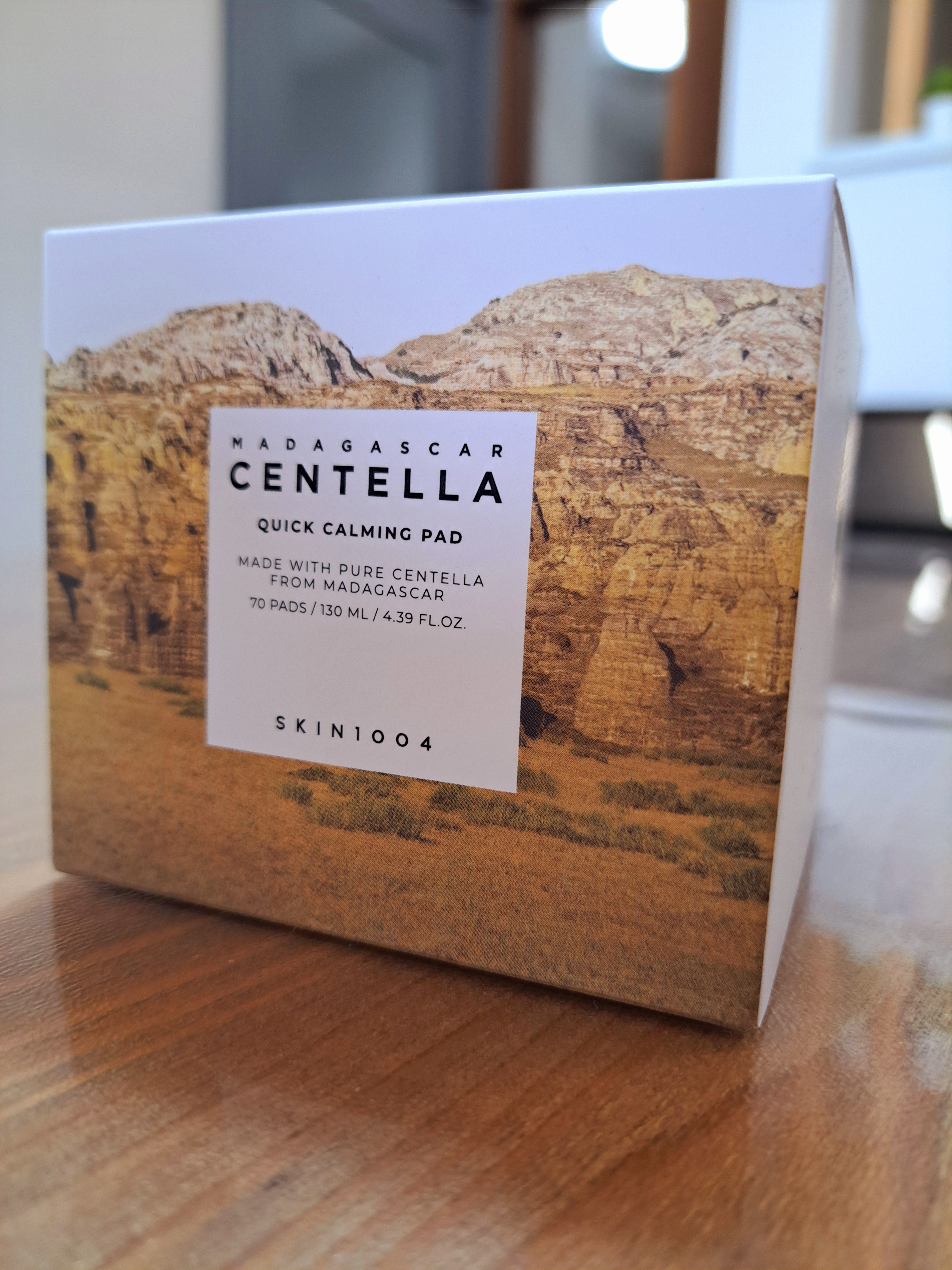 センテラ クイックカーミングパッド/SKIN1004/トナーパッドを使ったクチコミ（1枚目）