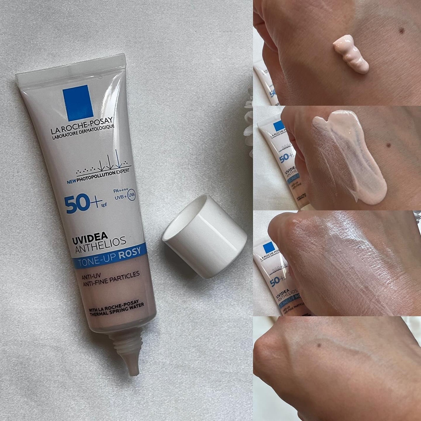 UVイデア XL プロテクショントーンアップ ローズ/ラ ロッシュ ポゼ/日焼け止めクリームを使ったクチコミ(2枚目)