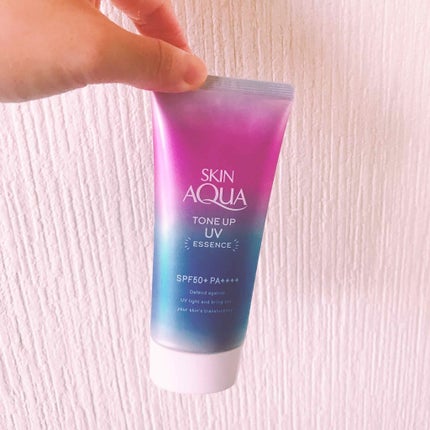 スキンアクア トーンアップUVエッセンス/スキンアクア/日焼け止めクリームを使ったクチコミ(1枚目)