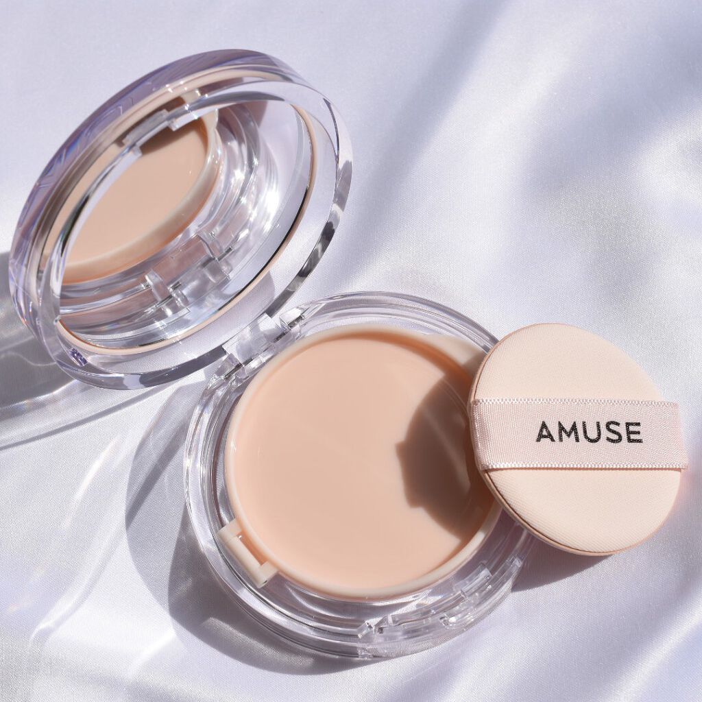 スキンチューンヴィーガンカバークッション/AMUSE/クッションファンデーションを使ったクチコミ(6枚目)