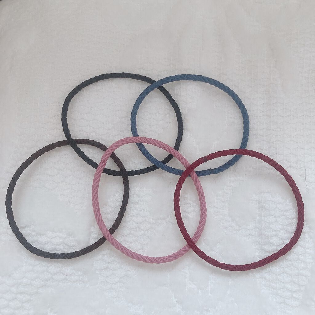 ヘアゴム/DAISO/ヘアアクセサリーを使ったクチコミ（2枚目）