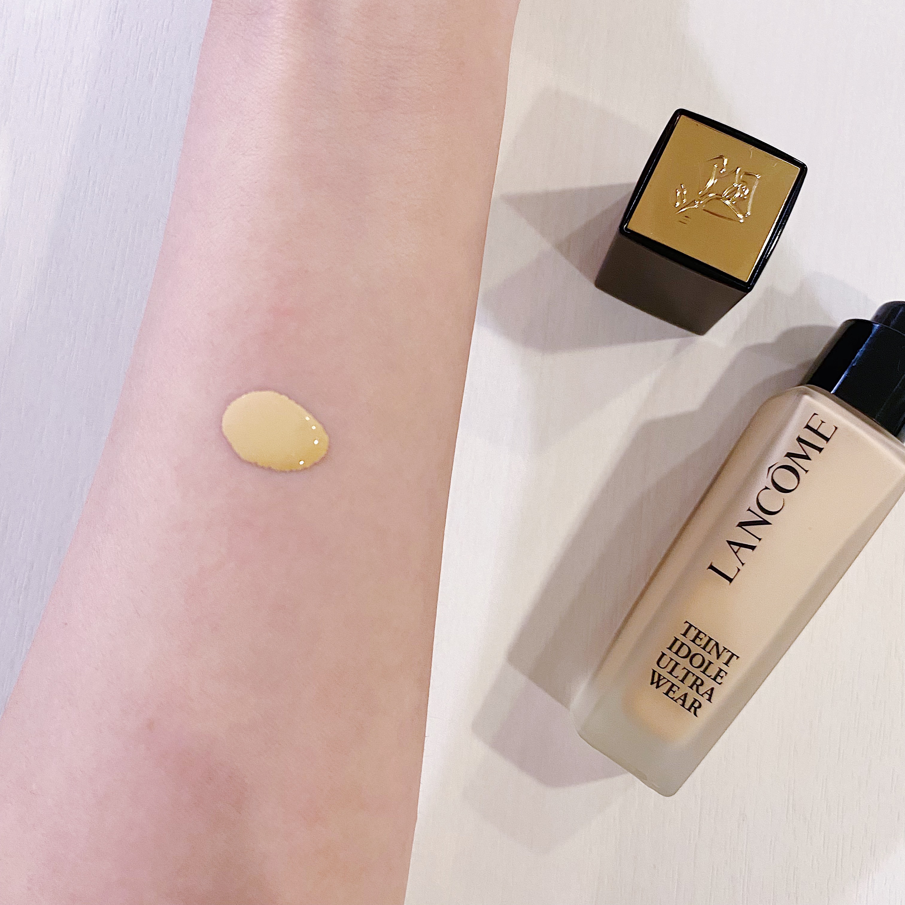 タンイドル ウルトラ ウェア リキッド N/LANCOME/リキッドファンデーションを使ったクチコミ（3枚目）