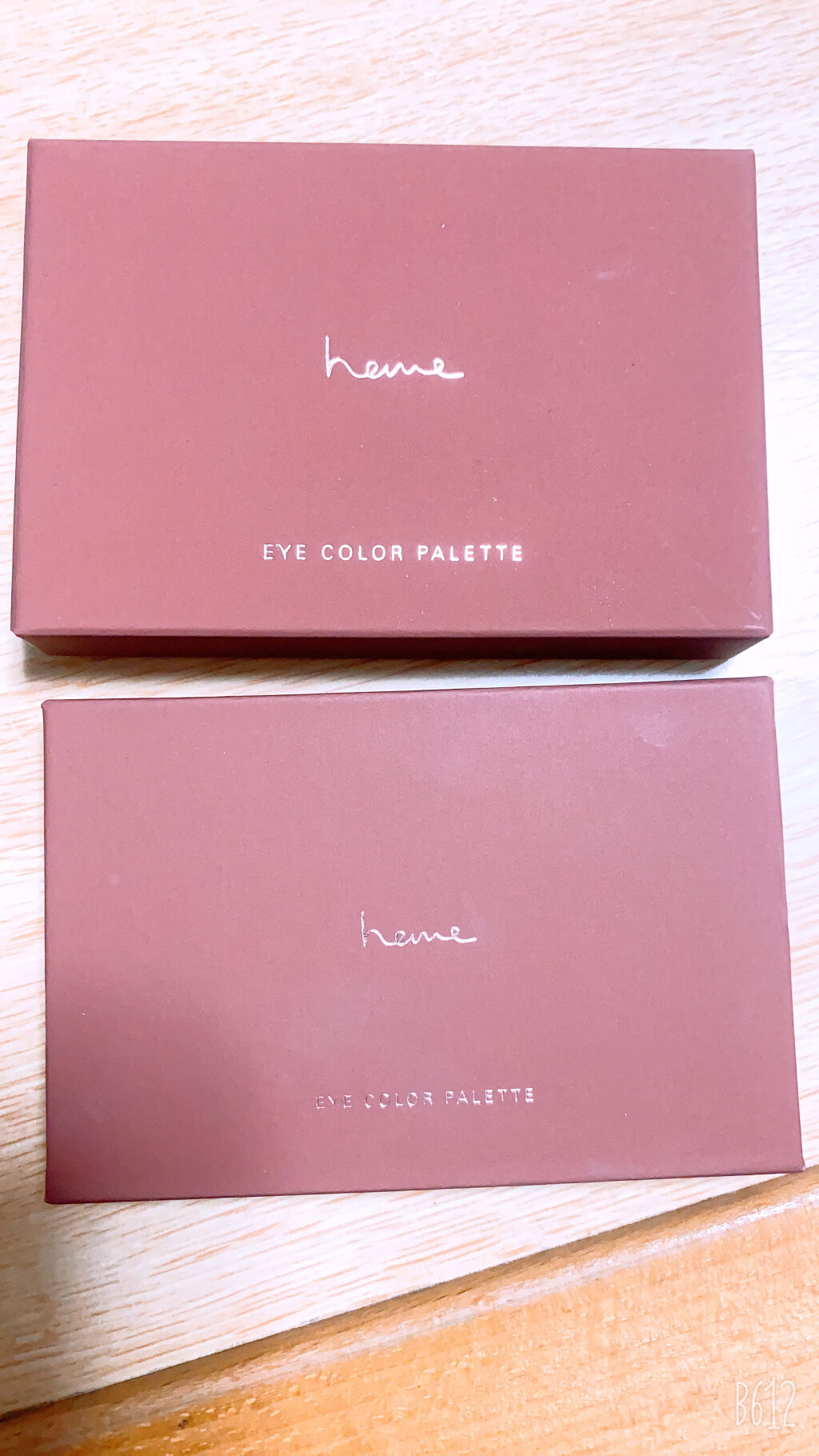アイカラーパレット/heme/アイシャドウパレットを使ったクチコミ（2枚目）