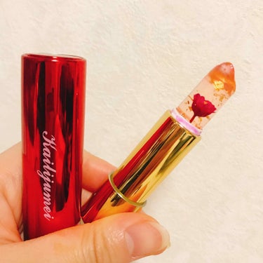 カリジュメイ 
フラワーティントオイルリップ🌷💄

フォトジェニックっで一時期話題になった
カリジュメイのリップです！！

やっぱり見た目は可愛らしい🤤💗

ティントということで全然落ちないです！！
も