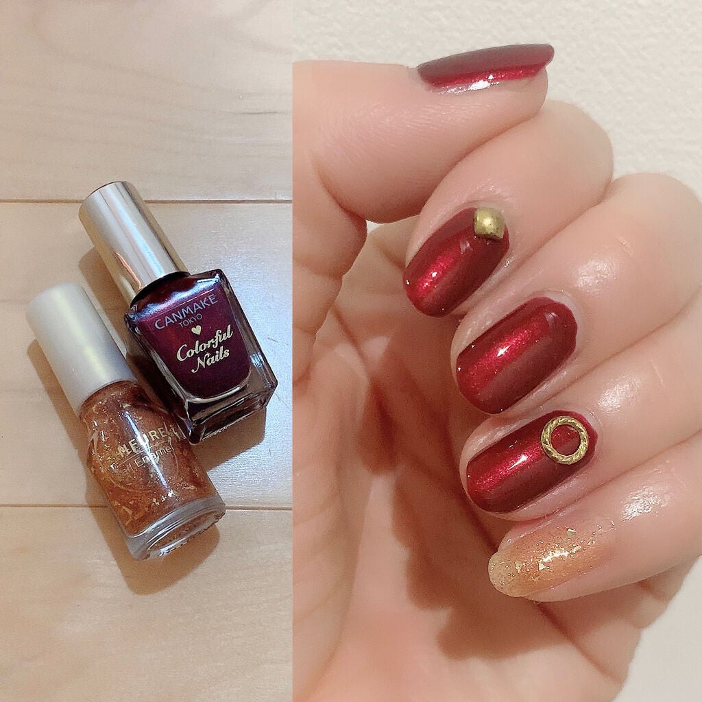 カラフルネイルズ/キャンメイク/マニキュアを使ったクチコミ(4枚目)