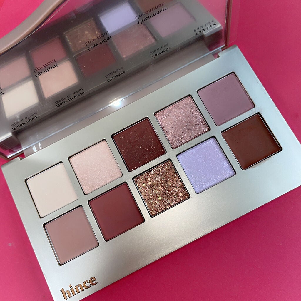 ニューデップスアイシャドウパレット/hince/アイシャドウパレットを使ったクチコミ(2枚目)