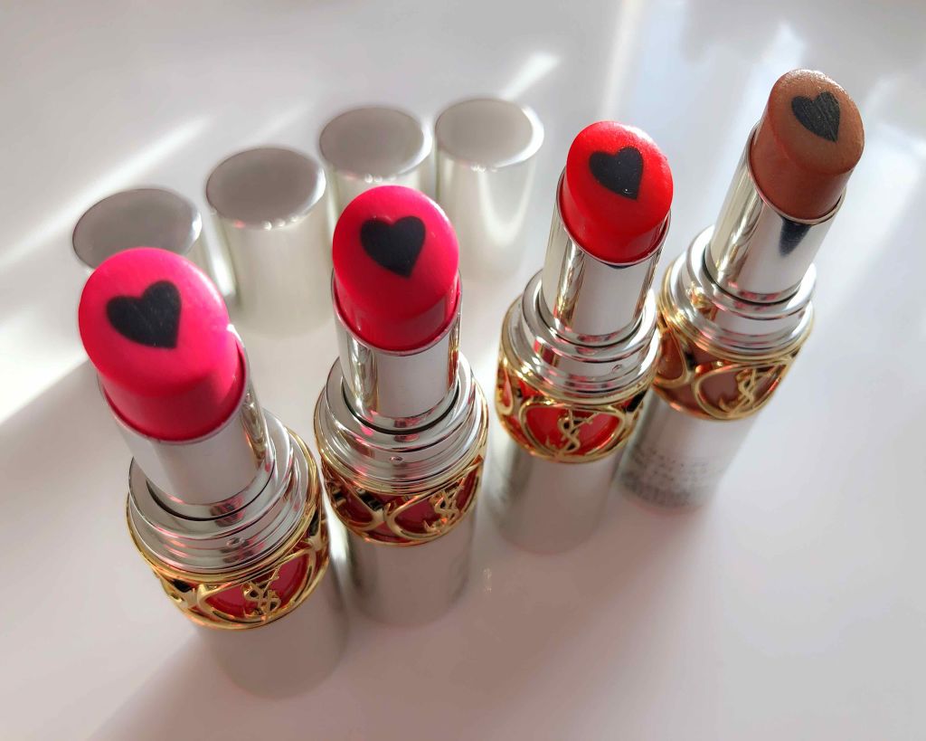 ヴォリュプテ プランプインカラー 7 (限定) フュリアス ゴールド/YVES SAINT LAURENT BEAUTE/口紅を使ったクチコミ（3枚目）