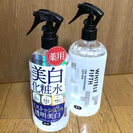 薬用美白化粧水/WHITELE FIFTH/ミスト状化粧水を使ったクチコミ(1枚目)