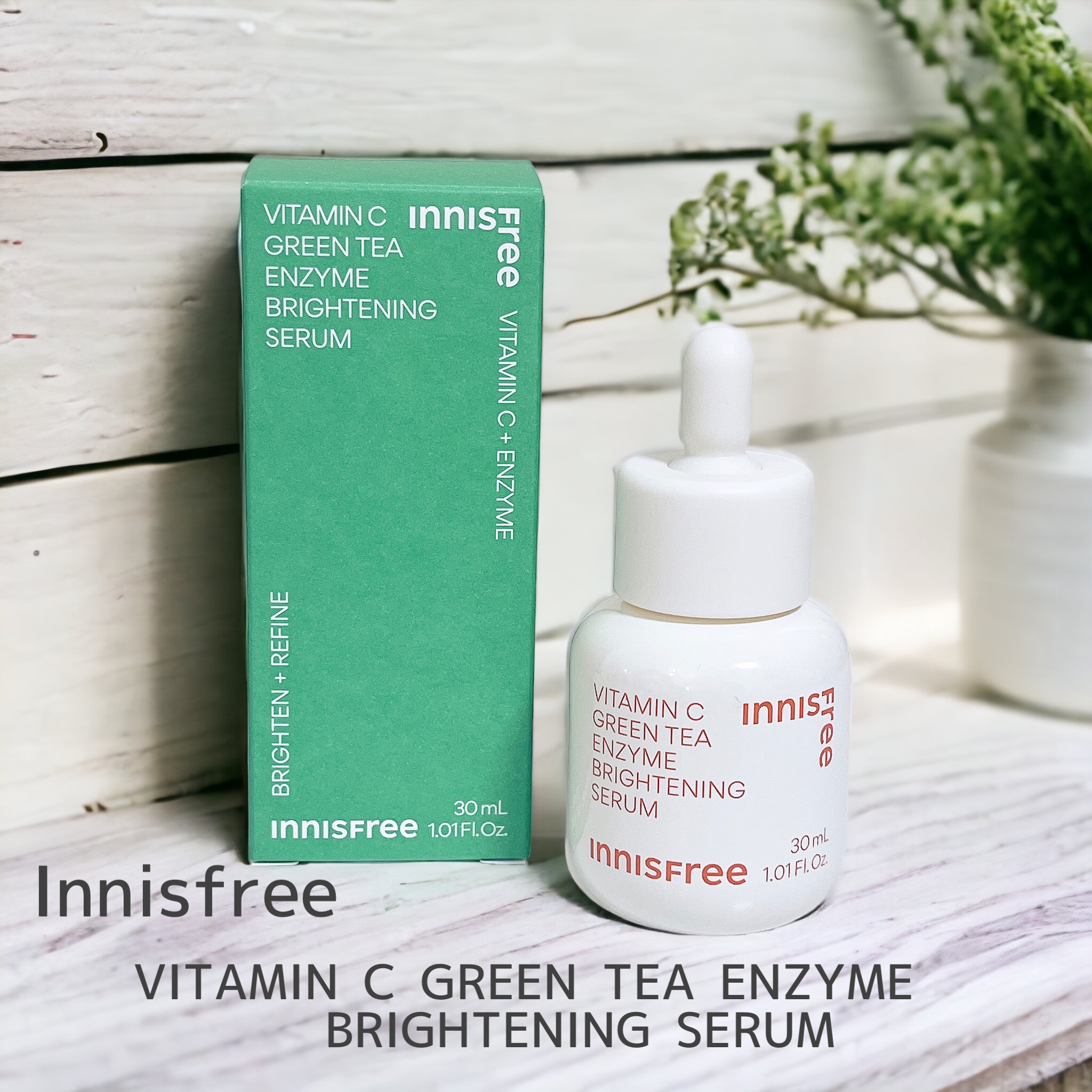 ビタC　グリーンティーエンザイム　ブライト　セラム/innisfree/美容液を使ったクチコミ（1枚目）