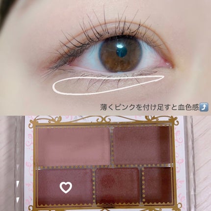 パーフェクトマルチアイズ/キャンメイク/アイシャドウパレットを使ったクチコミ(5枚目)