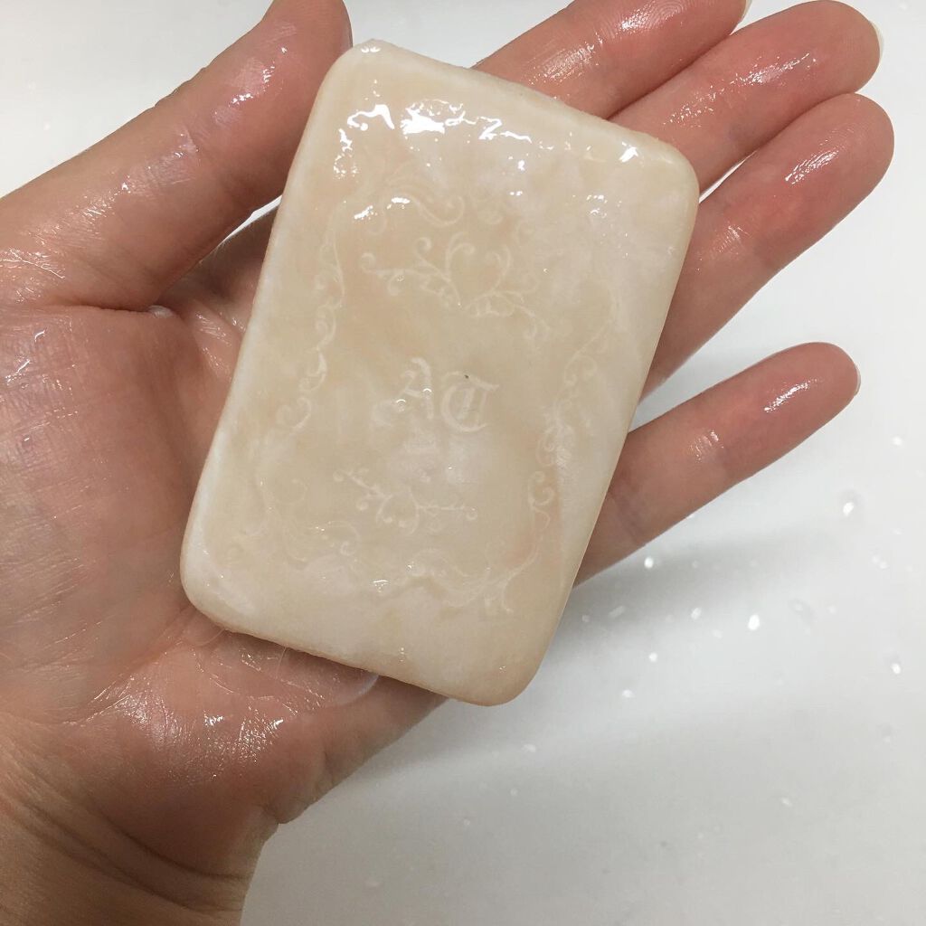 薔薇はちみつ石鹸/麗凍化粧品/洗顔石鹸を使ったクチコミ(5枚目)