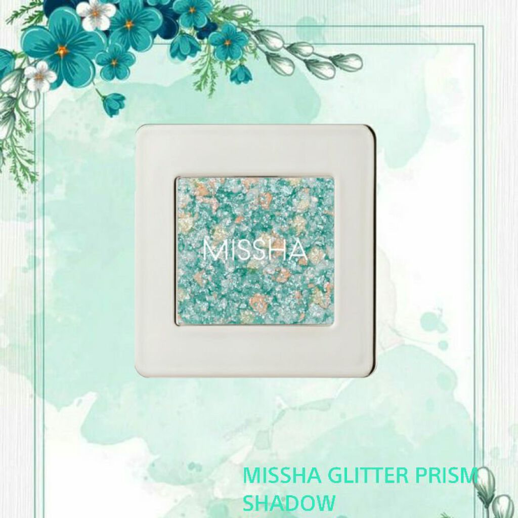 グリッタープリズム シャドウ/MISSHA/グリッターを使ったクチコミ(1枚目)