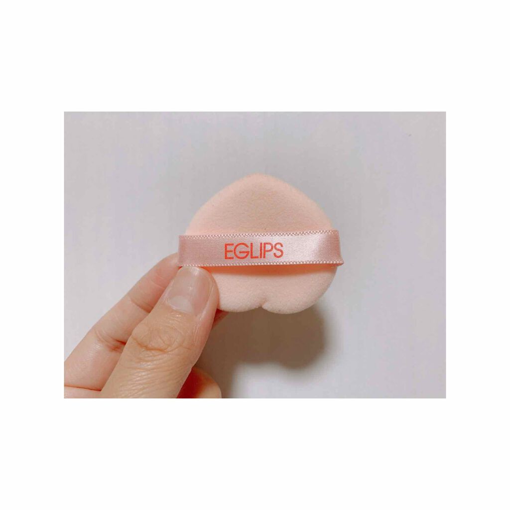 ブラーパウダーパクト ピーチエディション/EGLIPS/プレストパウダーを使ったクチコミ(2枚目)