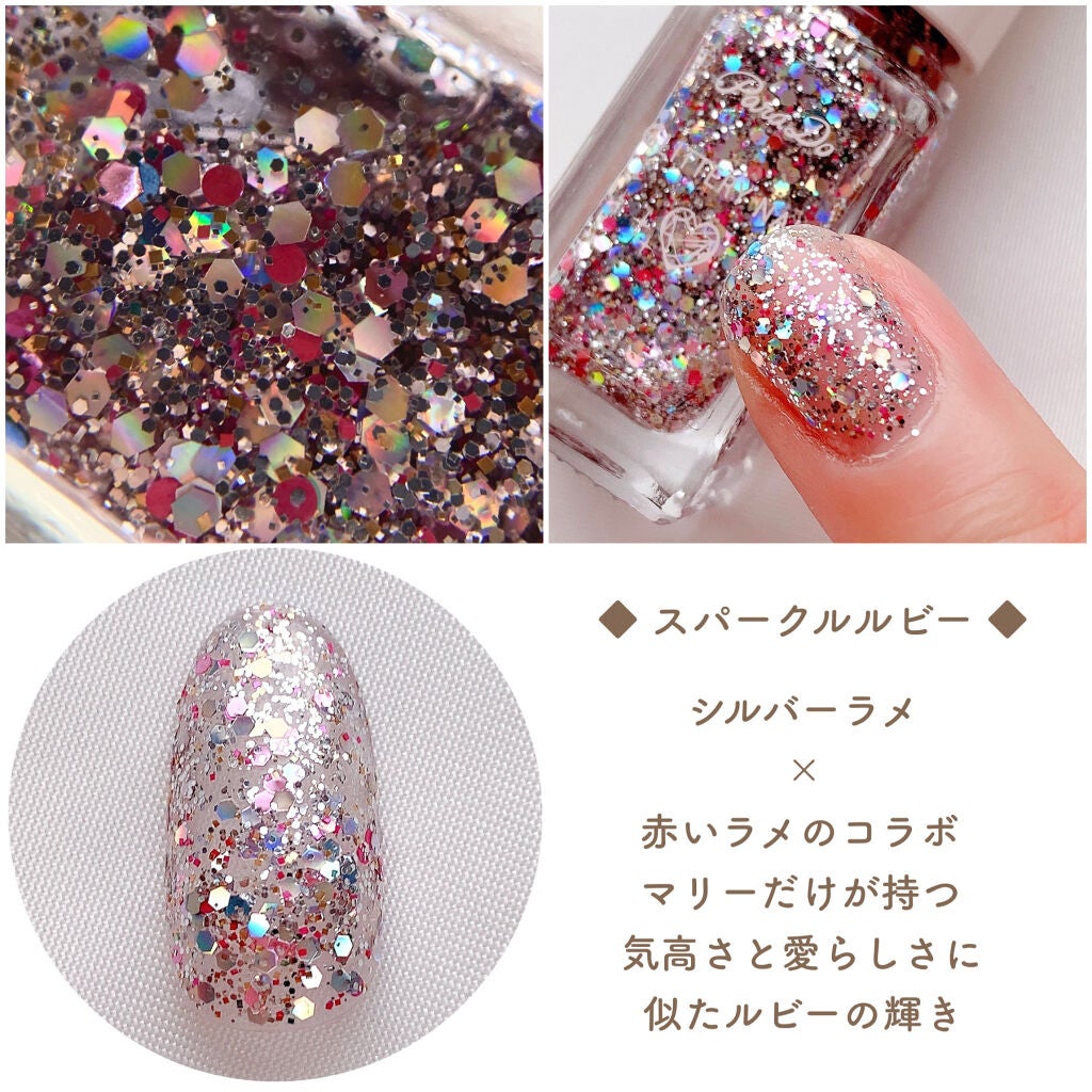 AC ネイル フィックス グロッシー トップコート/AC MAKEUP/ネイルトップコートを使ったクチコミ(4枚目)