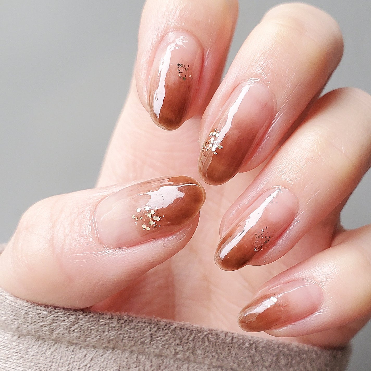 グロッシーコート/スキューズミー/オールインワンネイルを使ったクチコミ(2枚目)