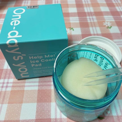 ヘルプミー! アイスクーリングパッド/One-day's you/トナーパッドを使ったクチコミ(1枚目)
