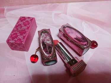 ルージュ ケース 01 cherry bon bon ＜ミッドナイトチェリー＞（限定品）/JILL STUART/その他化粧小物を使ったクチコミ（1枚目）