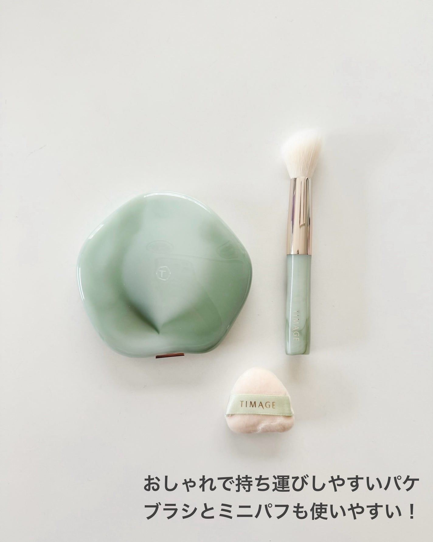 TIMAGE 3色チークパレット/TIMAGE/パウダーチークを使ったクチコミ(6枚目)