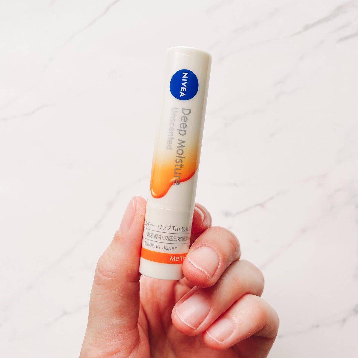 ニベア ディープモイスチャーリップ メルティタイプ/ニベア/リップクリームを使ったクチコミ(3枚目)