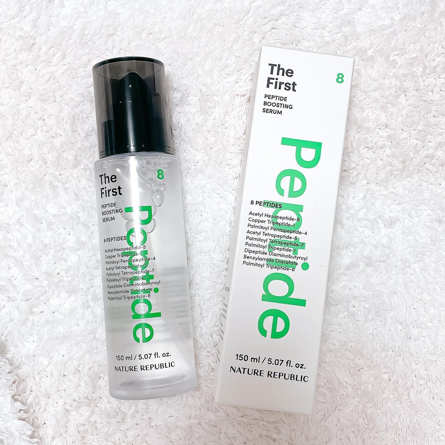 ザファーストペプチドブースティングセラム/ネイチャーリパブリック/ブースター・導入液を使ったクチコミ(5枚目)