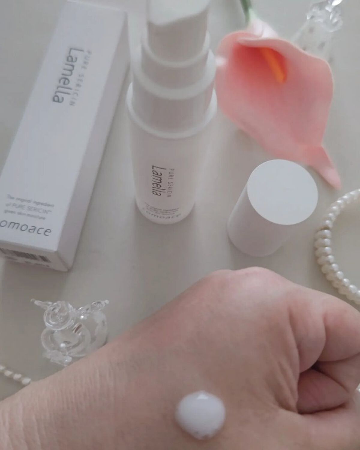 ラメラエッセンス/コモエース/ブースター・導入液を使ったクチコミ（3枚目）