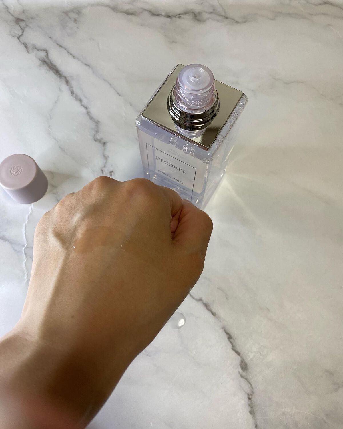 イドラクラリティ 薬用 トリートメント エッセンス ウォーター/DECORTÉ/化粧水を使ったクチコミ(5枚目)