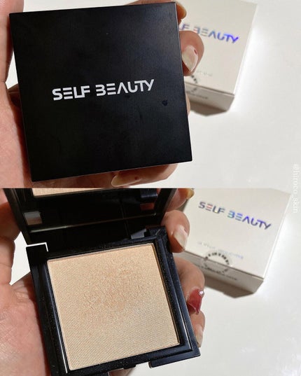 ティーハイライター/SELF BEAUTY/パウダーハイライトを使ったクチコミ(4枚目)