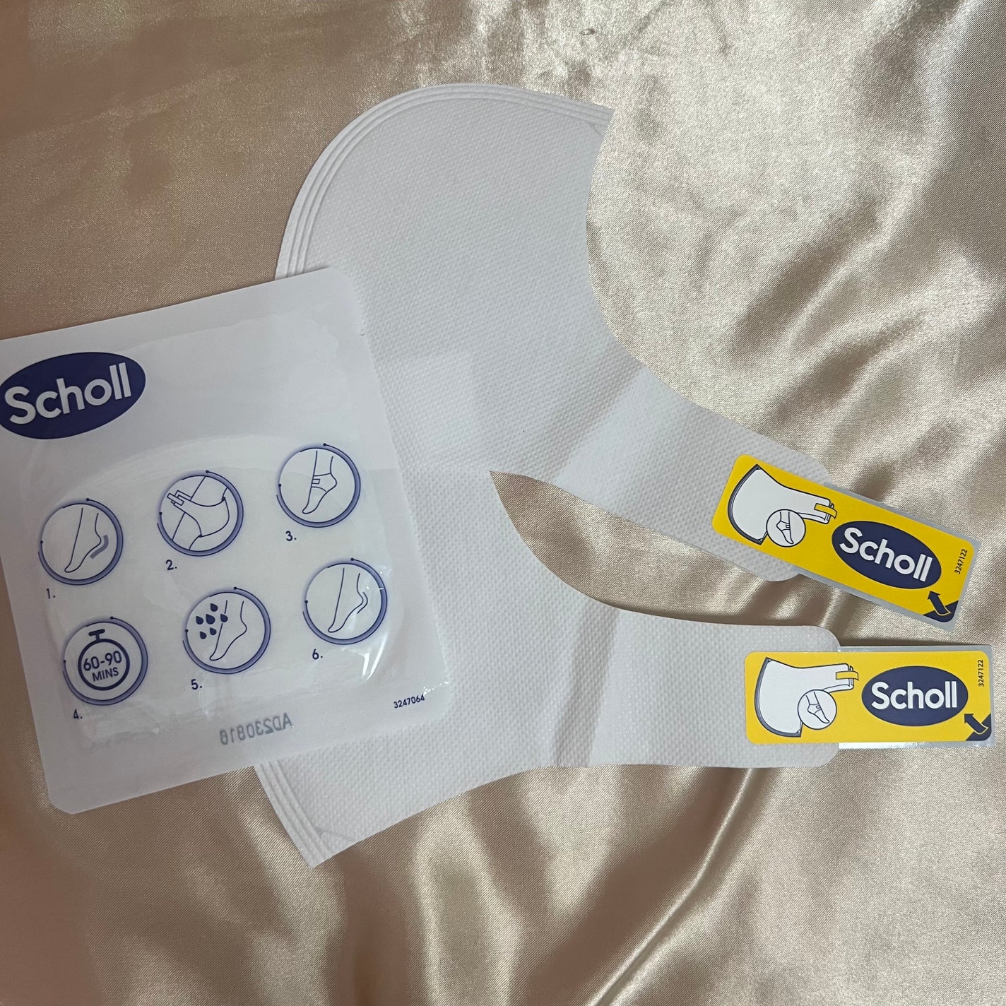 かかとピーリングマスク/ドクター・ショール/レッグ・フットケアを使ったクチコミ(3枚目)