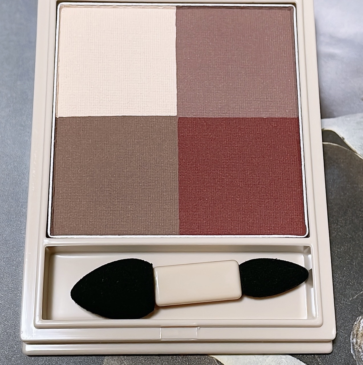 ニュアンス マット クリエイター PK-4 ダスティピンク/Visée/アイシャドウパレットを使ったクチコミ（3枚目）
