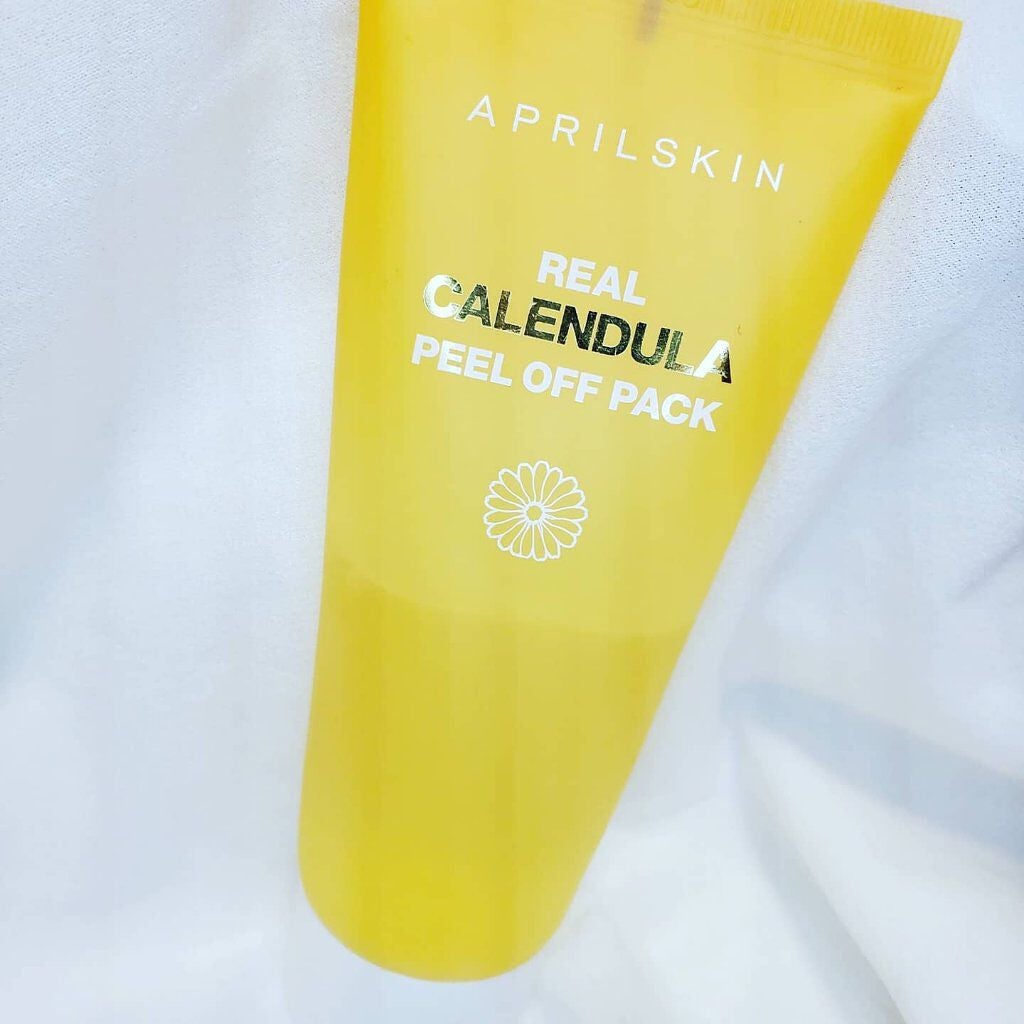 リアルカレンデュラピールオフパック/APRILSKIN/ピーリングを使ったクチコミ(1枚目)