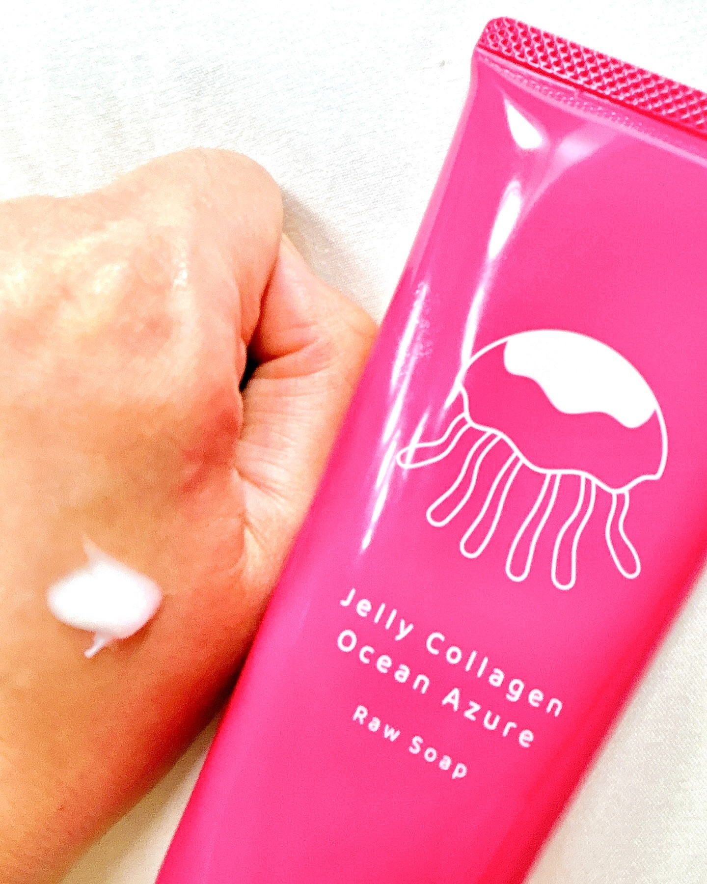 ジェリーコラーゲン オーシャンアジュール/インマイライフ/洗顔フォームを使ったクチコミ（3枚目）