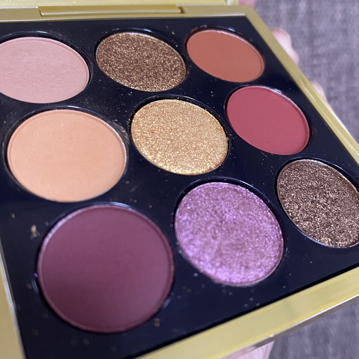 アイシャドウ × 9：メイド マイ フォーチュン/M・A・C/アイシャドウパレットを使ったクチコミ（1枚目）