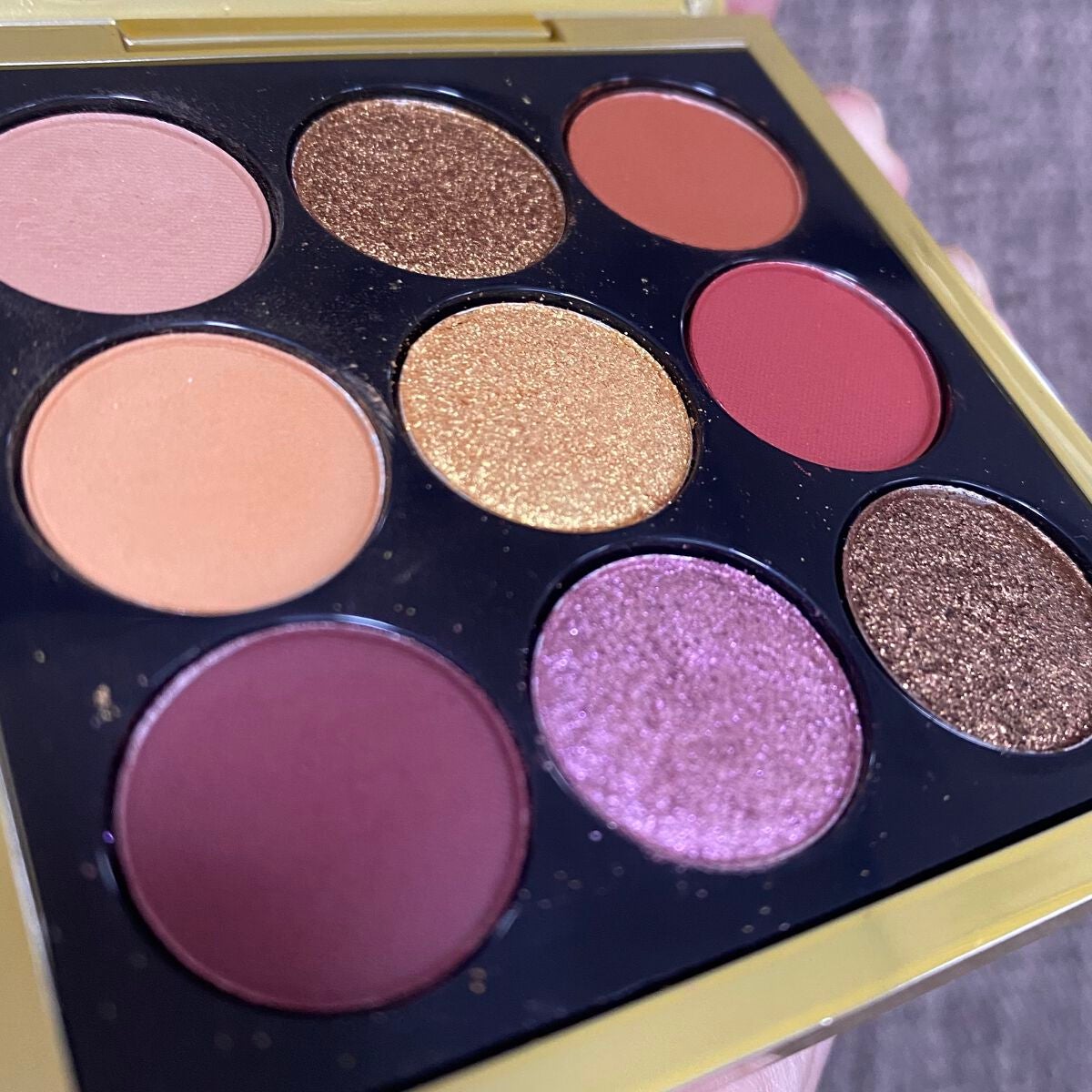 アイシャドウ × 9:メイド マイ フォーチュン/M・A・C/アイシャドウパレットを使ったクチコミ(1枚目)