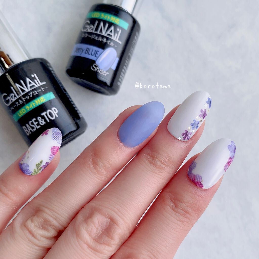 ネイルシール/セリア/ネイルシールを使ったクチコミ(9枚目)