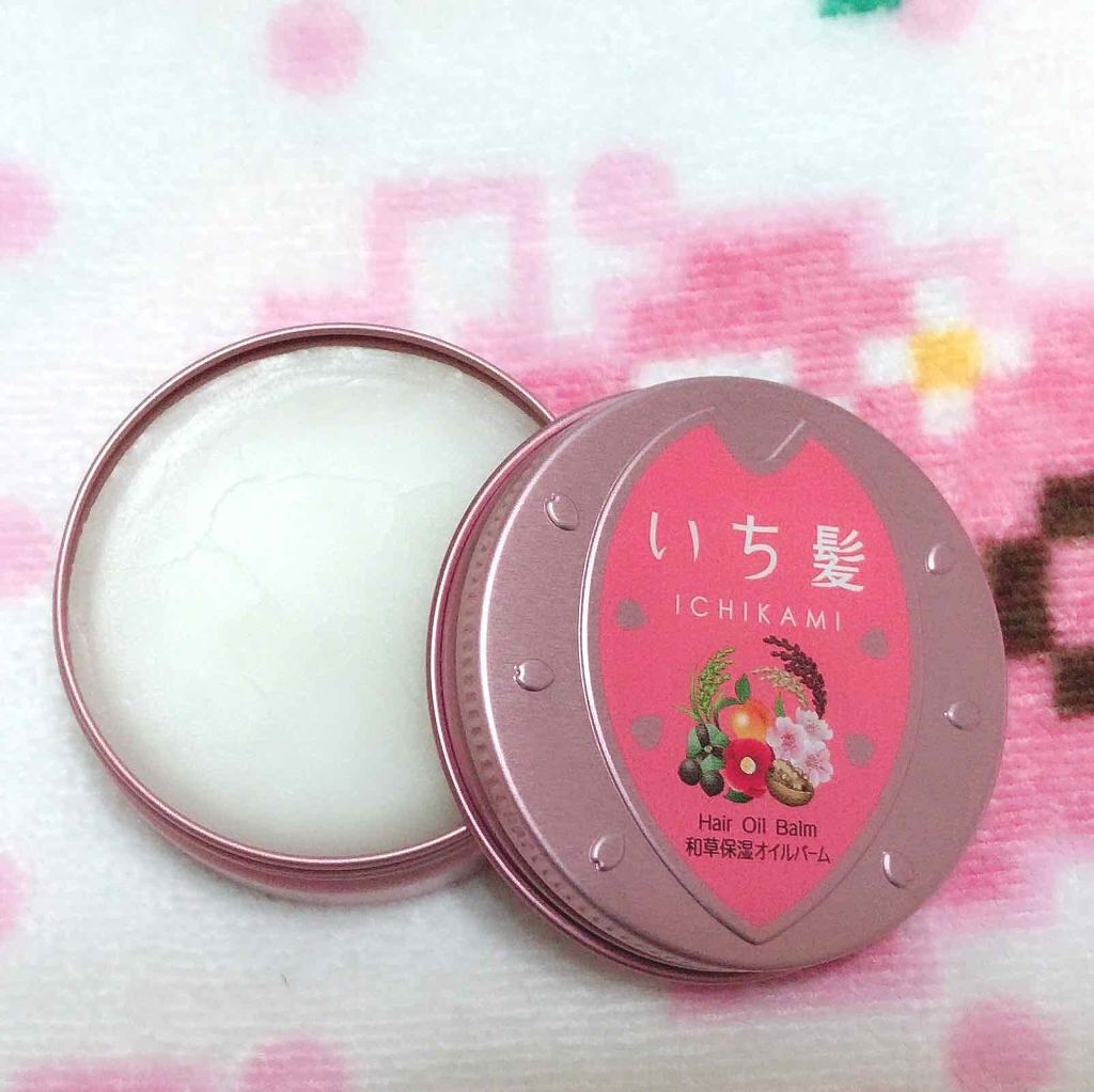 和草保湿オイルバーム/いち髪/ヘアバームを使ったクチコミ(3枚目)