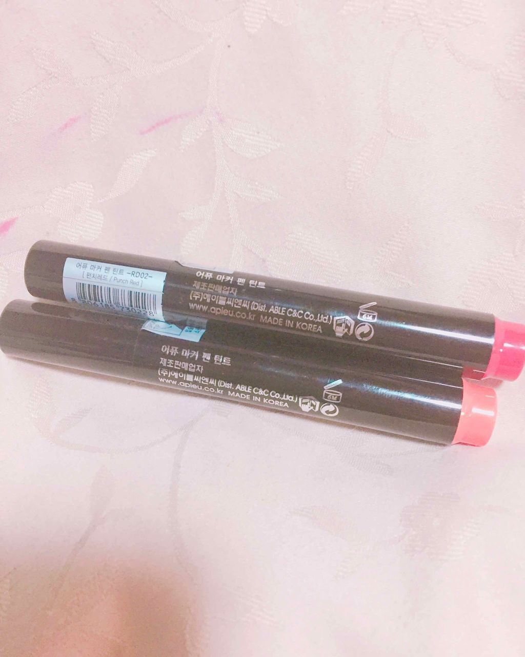 マーカーペンティント/A’pieu/リップティントを使ったクチコミ（1枚目）