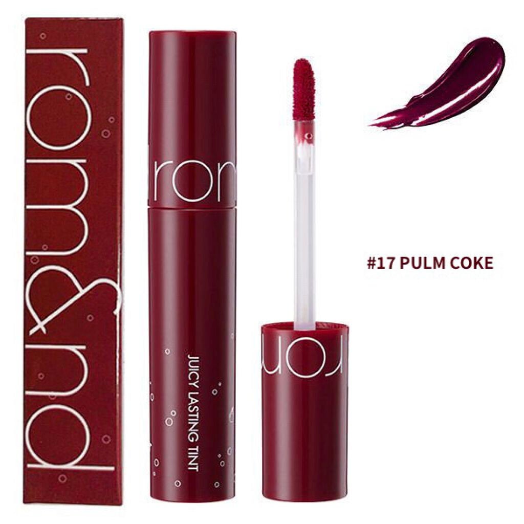 ジューシーラスティングティント/rom&nd/リップティントを使ったクチコミ(2枚目)